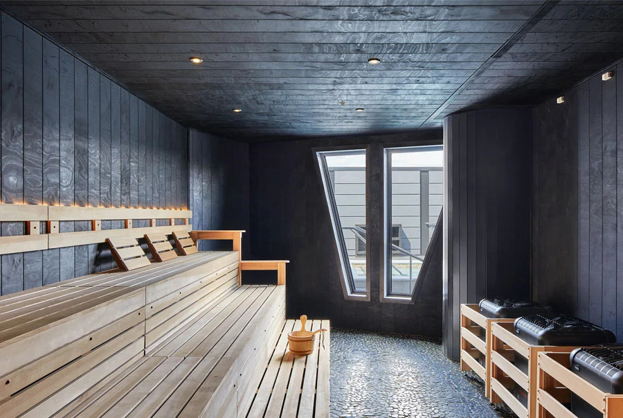 Helo Commercial Sauna Omni Hotel
